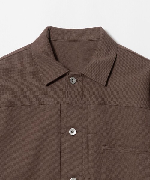 BEAUTY&YOUTH UNITED ARROWS(ビューティーアンドユースユナイテッドアローズ)の「コットン ツイル ジャケット ウォッシャブル(その他アウター・レディース・ナチュラル/ブラウン系・M/S)」の11枚目の写真