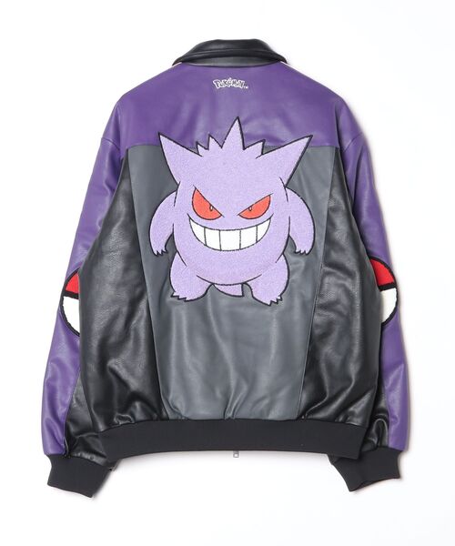 adidas(アディダス)の「Pokemon 8ボール ジャケット / アディダスオリジナルス adidas Originals(ブルゾン・メンズ・ブラック・X-LARGE/3XL/XX-LARGE/SMALL/MEDIUM/LARGE)」の2枚目の写真