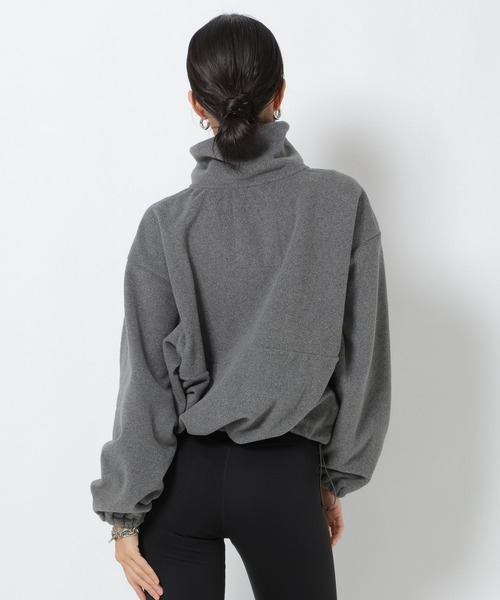 HEREIAM(ヘレイアム)の「【HEREIAM】フリースZIP UP(ブルゾン・レディース・ブラック/グレー・FREE)」の16枚目の写真