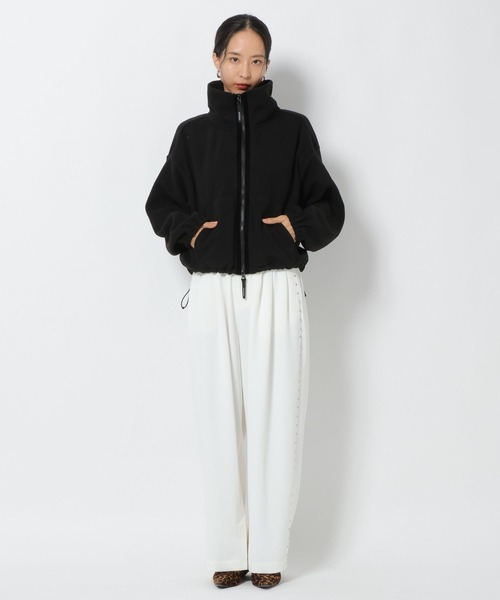 HEREIAM(ヘレイアム)の「【HEREIAM】フリースZIP UP(ブルゾン・レディース・ブラック/グレー・FREE)」の17枚目の写真