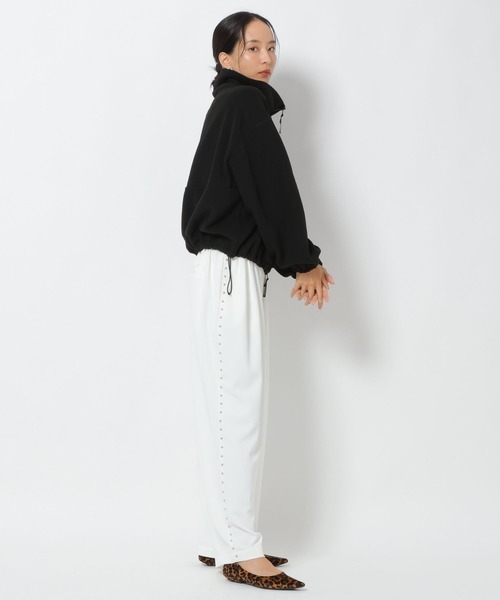 HEREIAM(ヘレイアム)の「【HEREIAM】フリースZIP UP(ブルゾン・レディース・ブラック/グレー・FREE)」の19枚目の写真