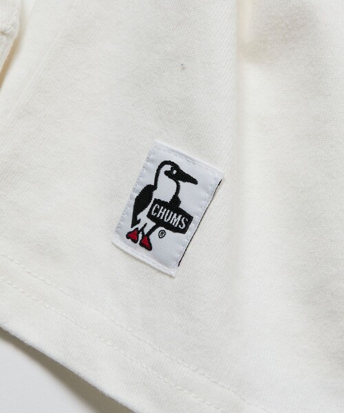 CHUMS(チャムス)の「CHUMS/チャムス 別注 ニットポケット ロングスリーブ クルーネック Tシャツ(Tシャツ/カットソー・メンズ・ネイビー/ホワイト/ベージュ/ブラック・LARGE/MEDIUM/SMALL/X-LARGE)」の9枚目の写真