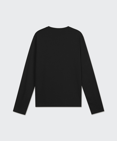 MUSINSA STANDARD WOMAN（ムシンサスタンダードウーマン）の「[リカバリー] ウィメンズ 長袖パンツセット [ブラック]（Tシャツ/カットソー・レディース・その他・SMALL/MEDIUM/LARGE/X-SMALL）」の5枚目の写真