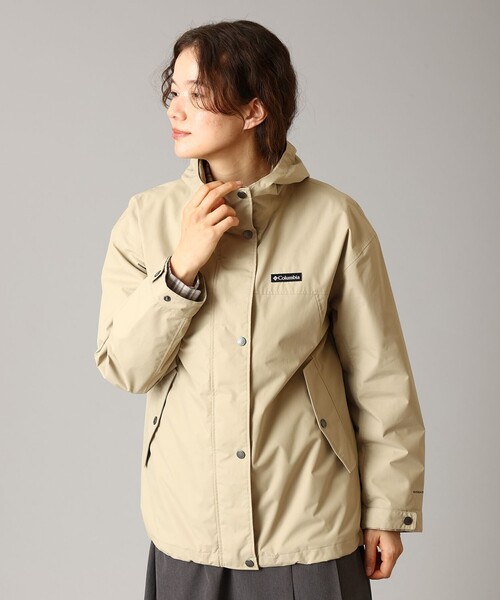 Columbia(コロンビア)の「Columbia/ ウィメンズバーティカルグライドII フーデッドジャケット /コロンビア(ブルゾン・レディース・ブラック/グリーン/ベージュ・S/M/L/XL)」の2枚目の写真