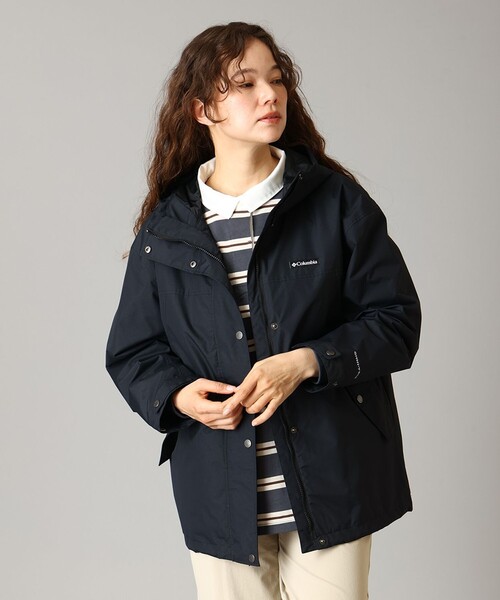 Columbia(コロンビア)の「Columbia/ ウィメンズバーティカルグライドII フーデッドジャケット /コロンビア(ブルゾン・レディース・ブラック/グリーン/ベージュ・S/M/L/XL)」の8枚目の写真
