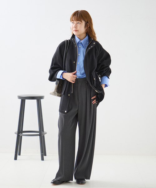 Traditional Weatherwear(トラディショナルウェザーウェア)の「Traditional Weatherwear ELGIN HT コート(その他アウター・レディース・ブラウン/ブラック/ブラック系その他・34)」の14枚目の写真