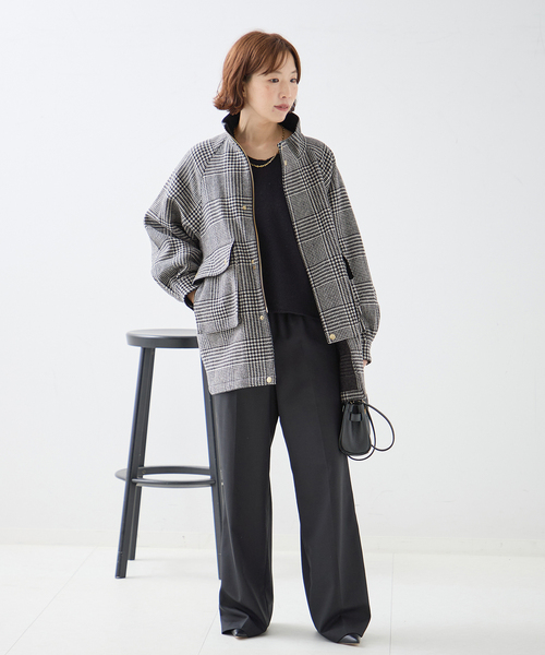 Traditional Weatherwear(トラディショナルウェザーウェア)の「Traditional Weatherwear ELGIN HT コート(その他アウター・レディース・ブラウン/ブラック/ブラック系その他・34)」の15枚目の写真