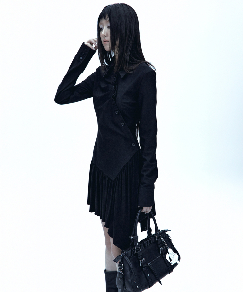 ROUGHNECK(ラフネック)の「Dumpling Tote Bag Black(トートバッグ・レディース・その他・FREE)」の6枚目の写真