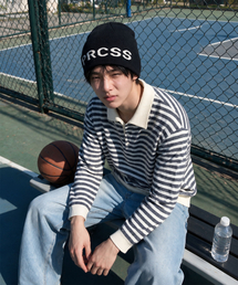 PROCESS（プロセス）の「signature logo beanie  - black（ニットキャップ/ビーニー）」