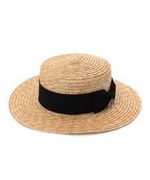 SHOO・LA・RUE | リボン付きカンカン帽(ハット)