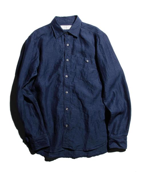 green label relaxing（グリーンレーベルリラクシング）の「BC LI/R DELAVE ワークシャツ REG◆（シャツ/ブラウス・メンズ・グレー/オリーブ/ネイビー・X-LARGE/LARGE/MEDIUM/SMALL）」の10枚目の写真