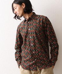 coen | 【NOMA textile designコラボ】コーデュロイフラワープリントシャツ(シャツ/ブラウス)