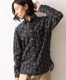 coen | 【NOMA textile designコラボ】コーデュロイフラワープリントシャツ(シャツ/ブラウス)