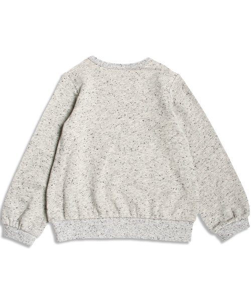 Seraph（セラフ）の「6色3柄トレーナー（スウェット・キッズ・グレー/サーモンピンク/アイボリー/チャコール/ラベンダー/ネイビー・100/120/80/90/95/110/130/140）」の13枚目の写真