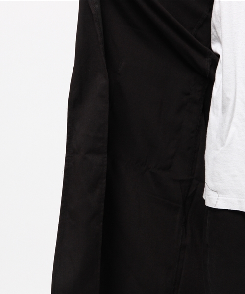 MANGROVE（マングローブ）の「【MANGROVE】TRショールカラーロングガウン（チェスターコート・メンズ・ブラック/ネイビー・LARGE/SMALL/MEDIUM）」の7枚目の写真