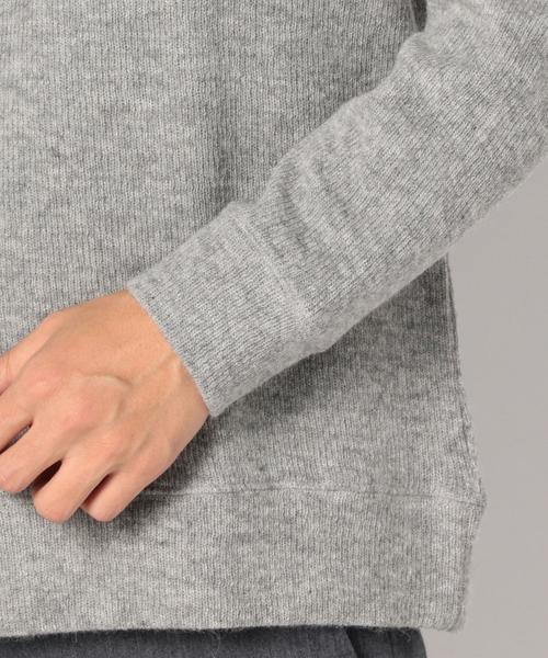 SHIPS JET BLUE（シップスジェットブルー）の「SHIPS JET BLUE: クォーターゲージ クルーネックスウェット（スウェット・メンズ・ネイビー/オフホワイト/グレー・MEDIUM/SMALL/LARGE）」の6枚目の写真