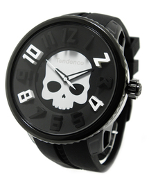 Tendence | Tendence スカルデイト腕時計(アナログ腕時計)