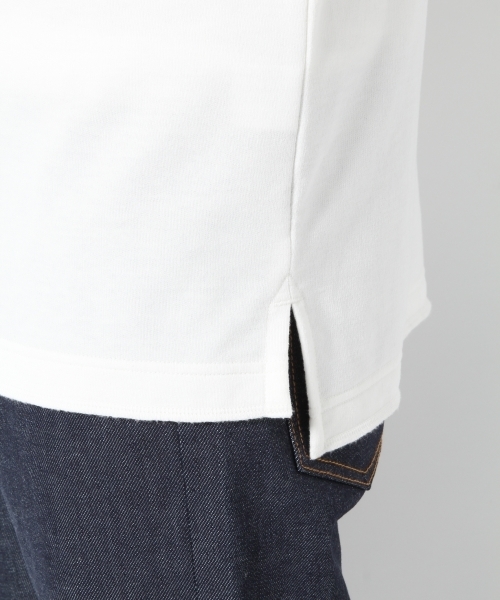 GLOBAL WORK(グローバルワーク)の「TCインレイモックネック長袖T/737454(Tシャツ/カットソー・メンズ・ダークグレー/ホワイト・X-LARGE/SMALL/LARGE/MEDIUM)」の9枚目の写真