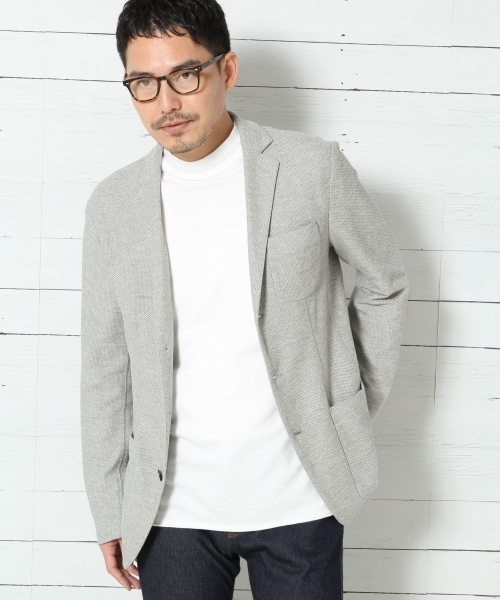 GLOBAL WORK(グローバルワーク)の「TCインレイモックネック長袖T/737454(Tシャツ/カットソー・メンズ・ダークグレー/ホワイト・X-LARGE/SMALL/LARGE/MEDIUM)」の15枚目の写真