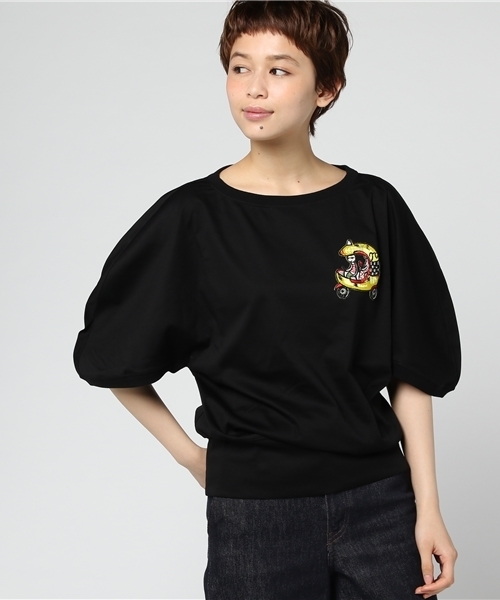 TSUMORI CHISATO（ツモリチサト）の「ｺｺﾀｸｼｰ刺繍T（Tシャツ