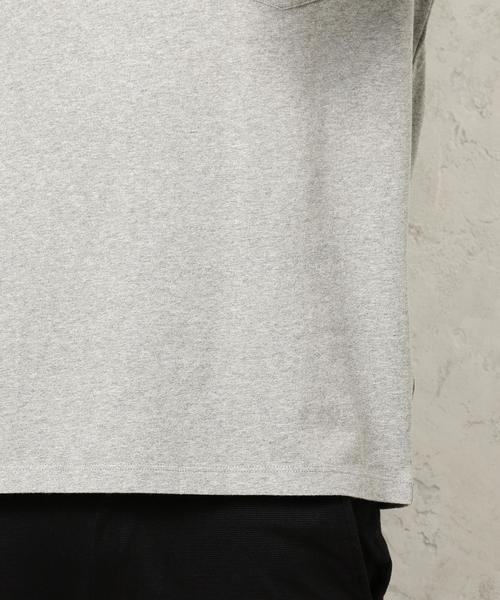Champion（チャンピオン）の「[チャンピオン] BC★CHAMPION BIG ポケット Tシャツ ◆（Tシャツ/カットソー・メンズ・ネイビー/ホワイト/グレー・LARGE/MEDIUM）」の11枚目の写真
