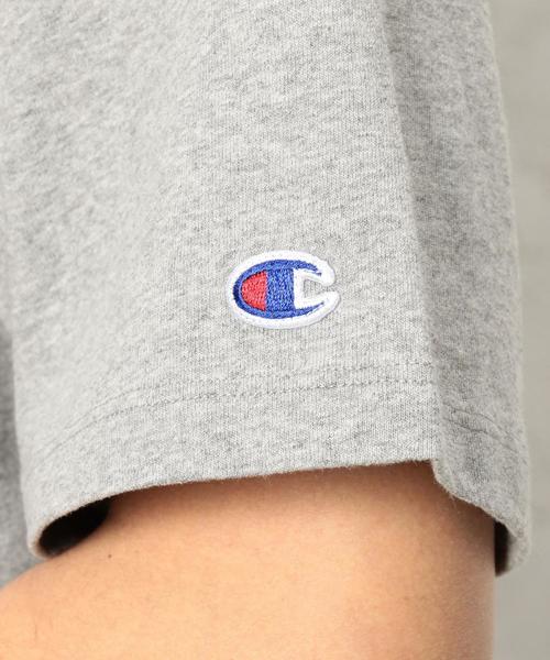 Champion（チャンピオン）の「[チャンピオン] BC★CHAMPION BIG ポケット Tシャツ ◆（Tシャツ/カットソー・メンズ・ネイビー/ホワイト/グレー・LARGE/MEDIUM）」の14枚目の写真
