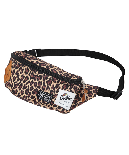 X-girl★Drifter ボディバック X-girl（エックスガール）の「DRIFTER HIP SACK（ボディバッグ