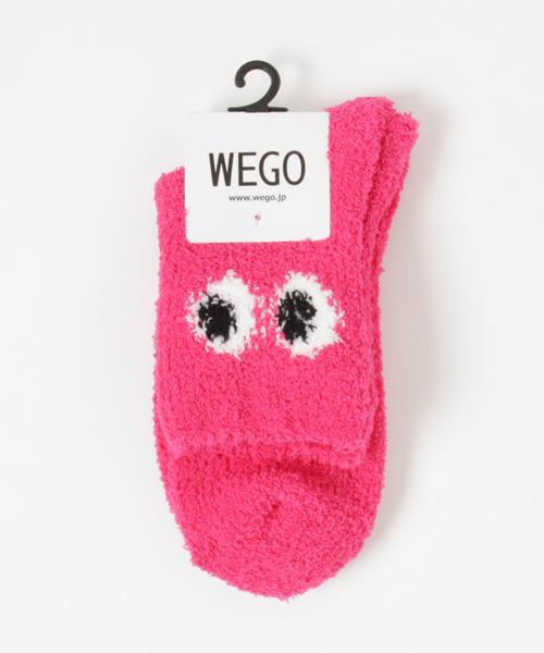 Wego ウィゴー の Wego モンスターもこもこルームソックス ソックス 靴下 Wear