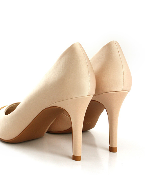 RANDA（ランダ）の「足にフィットするよう履き心地を追求/グリッターコンビビジューパンプス（パンプス・レディース・ブラック/ベージュ/グレー系その他・23/24/25/22/25.5/22.5/24.5/23.5）」の11枚目の写真