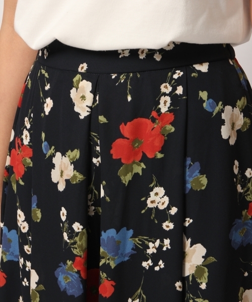 GLOBAL WORK（グローバルワーク）の「フラワーマキシスカーチョ/778599（その他パンツ・レディース・ライトグレー/ネイビー/ホワイト・MEDIUM/SMALL）」の11枚目の写真