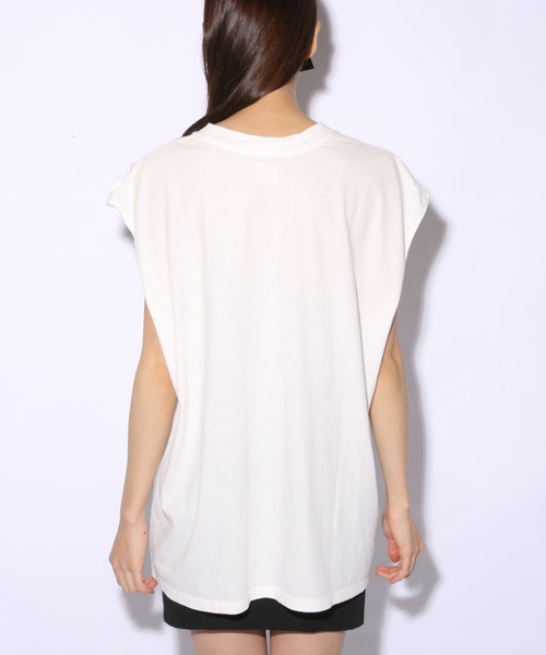 i（アイ）の「【i】　I TOKYO ME BIG/T（Tシャツ/カットソー・レディース・ホワイト/ブラック・ﾌﾘ-）」の4枚目の写真