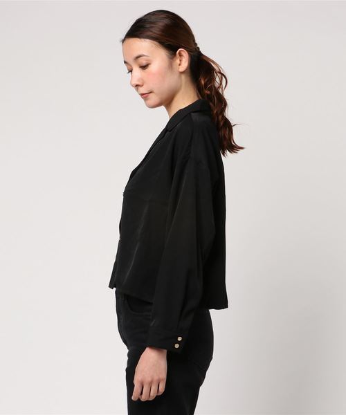 NOTO QUALITY リラックスロングシャツ＜ネイビー＞(XS ネイビー