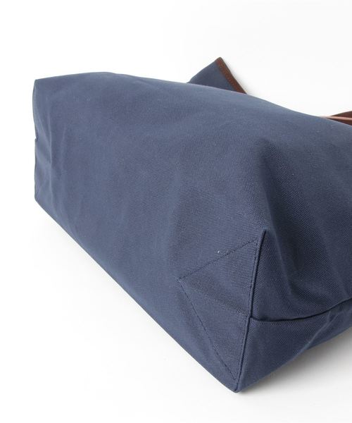 Butler Verner Sails(バトラーヴァーナーセイルス)の「【Butler Vemer Sails】JA-1567 キャンバスカラフルトート(トートバッグ・メンズ・レッド/キャメル/ネイビー・FREE)」の5枚目の写真
