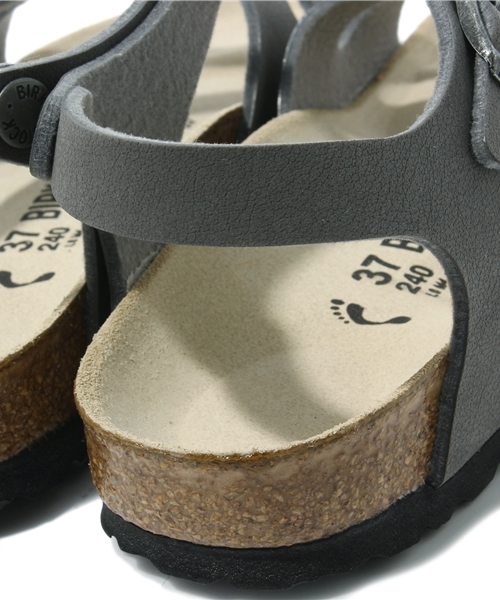 BIRKENSTOCK（ビルケンシュトック）の「■新作・フラットサンダル■KORSICA BF SamtGray (WOMEN)（サンダル・レディース・グレー・35/36/37/38/39）」の7枚目の写真