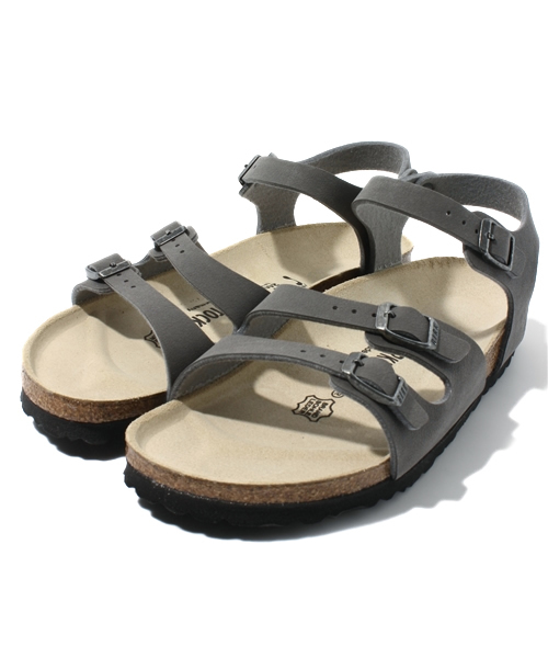 BIRKENSTOCK（ビルケンシュトック）の「■新作・フラットサンダル■KORSICA BF SamtGray (WOMEN)（サンダル・レディース・グレー・35/36/37/38/39）」の10枚目の写真