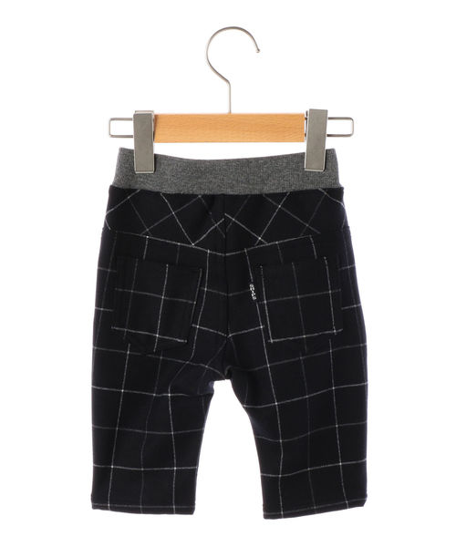 SHIPS（シップス）の「SHIPS KIDS:ウィンドーペン 7分丈 パンツ(80～90cm)（その他パンツ・キッズ・グレー/ネイビー・80/90）」の3枚目の写真