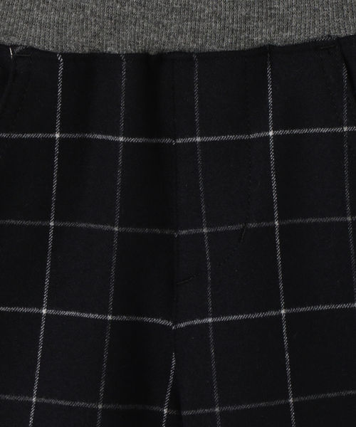 SHIPS（シップス）の「SHIPS KIDS:ウィンドーペン 7分丈 パンツ(80～90cm)（その他パンツ・キッズ・グレー/ネイビー・80/90）」の4枚目の写真