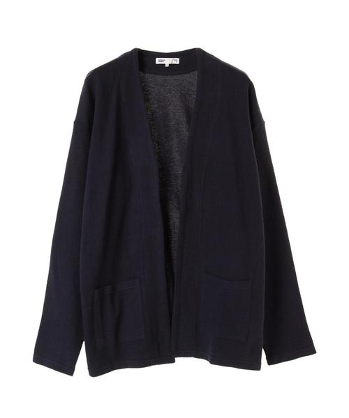 SEVENDAYS=SUNDAY(セブンデイズサンデイ)の「・ノーカラーカーディガン(カーディガン/ボレロ・メンズ・ホワイト/ブラック/ネイビー・S/L/M)」の10枚目の写真