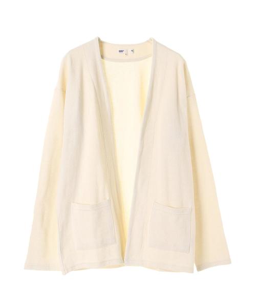 SEVENDAYS=SUNDAY(セブンデイズサンデイ)の「・ノーカラーカーディガン(カーディガン/ボレロ・メンズ・ホワイト/ブラック/ネイビー・S/L/M)」の5枚目の写真