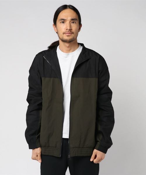 Ranch standard(ランチスタンダード)の「【Ranch standard】 RA18-107 ピーチスキン 2TONE ブルゾン(ブルゾン・メンズ・グレー/オリーブ/マスタード・2/3)」の2枚目の写真