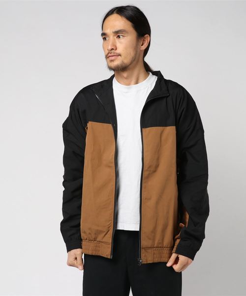 Ranch standard(ランチスタンダード)の「【Ranch standard】 RA18-107 ピーチスキン 2TONE ブルゾン(ブルゾン・メンズ・グレー/オリーブ/マスタード・2/3)」の3枚目の写真