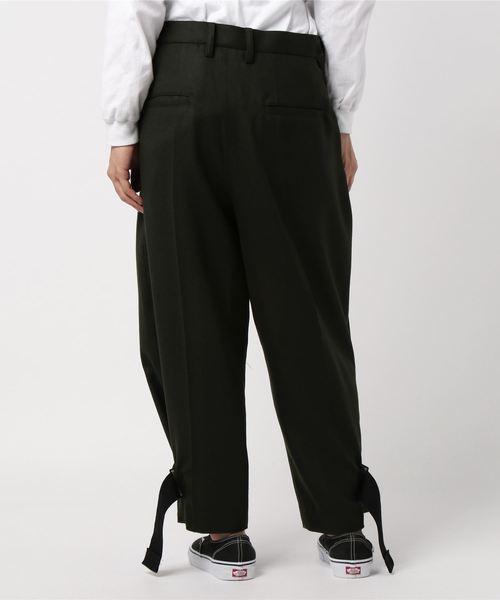 CABANE de ZUCCa（カバンドズッカ）の「ウールサキソニー（その他パンツ・メンズ・ブラック/カーキ・M size）」の4枚目の写真