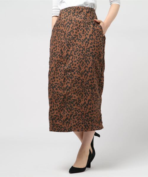 WEGO（ウィゴー）の「WEGO/レオパードナロースカート（スカート・レディース・アニマル/その他1・FREE）」の7枚目の写真