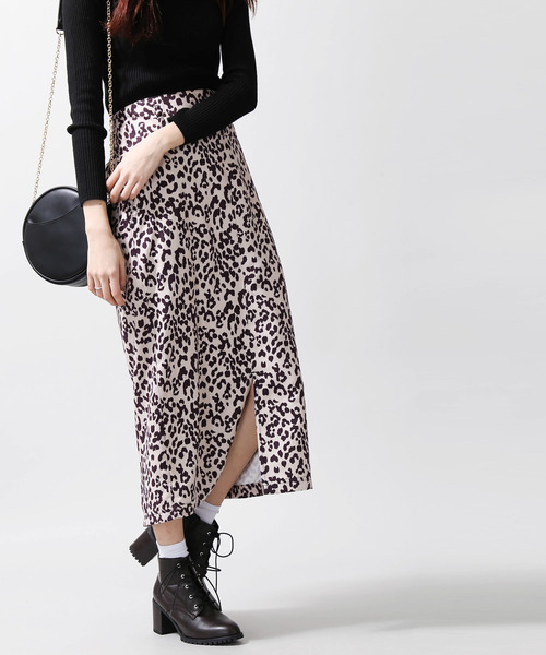 WEGO（ウィゴー）の「WEGO/レオパードナロースカート（スカート・レディース・アニマル/その他1・FREE）」の8枚目の写真