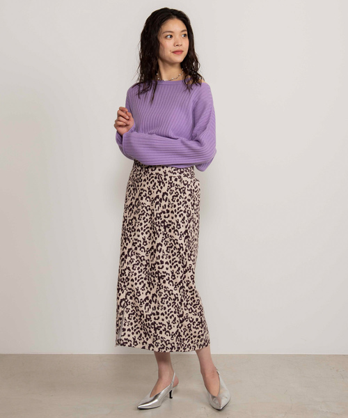 WEGO（ウィゴー）の「WEGO/レオパードナロースカート（スカート・レディース・アニマル/その他1・FREE）」の17枚目の写真