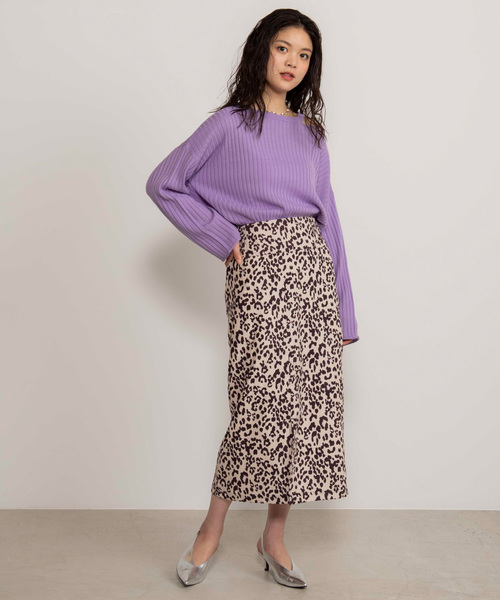 WEGO（ウィゴー）の「WEGO/レオパードナロースカート（スカート・レディース・アニマル/その他1・FREE）」の14枚目の写真
