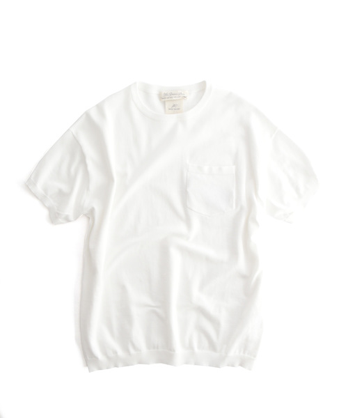 REMI RELIEF(レミレリーフ)の「REMI RELIEF/レミレリーフ 強撚天竺半袖クルー(Tシャツ/カットソー・メンズ・ピンク/ブラウン/ブラック/ホワイト/グリーン・L/M)」の15枚目の写真