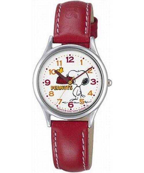 Q&Q（キューアンドキュー）の「Ｑ＆Ｑ PEANUTS(ピーナッツ)スヌーピー（アナログ腕時計・キッズ・ホワイト×レッド/ホワイト×ブルー/ホワイト×ホワイト/ホワイト×ブラック/ホワイト系その他/ホワイト系その他2・FREE）」の10枚目の写真