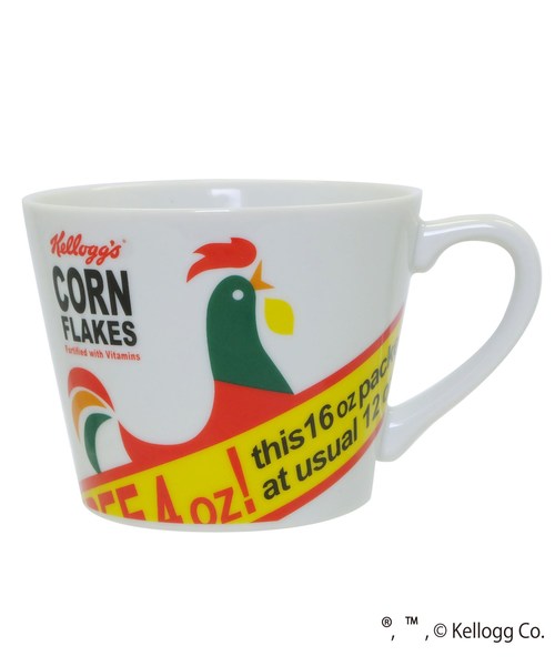 212 Kitchen Store トゥワントゥキッチンストア の ケロッグ 陶器マグ グラス マグカップ タンブラー Wear