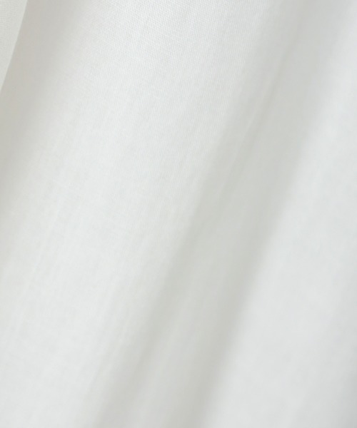 n'ee-ne（ネーネ）の「コットンスカラップワンピース（ワンピース・レディース・オフホワイト/ブラック・L/LL/M）」の7枚目の写真